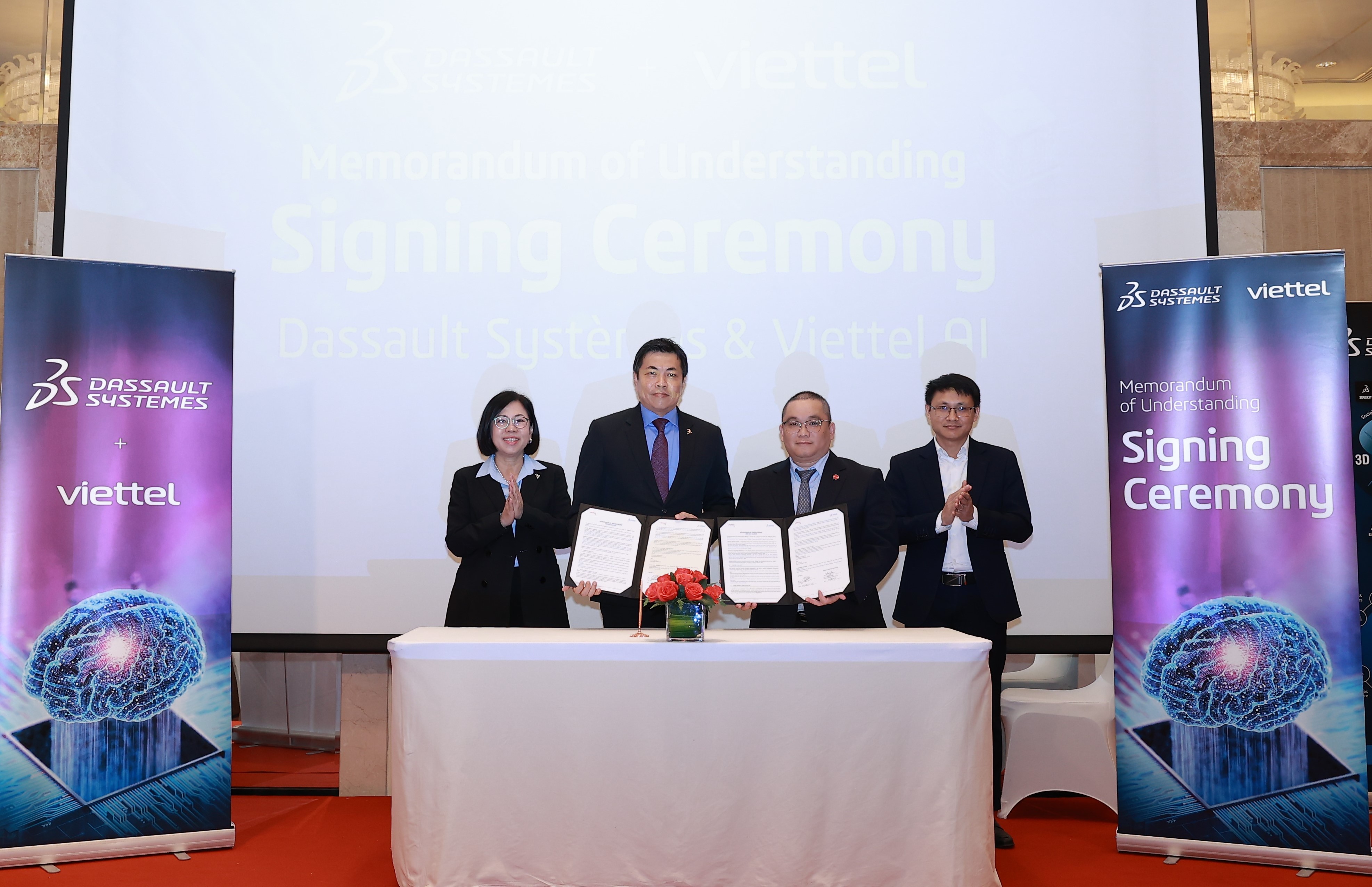 Viettel and Dassault Systèmes cooperate to promote the development of AI technology and the 3DEXPERIENCE simulation platform